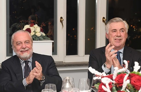 Notizie Calcio Napoli Fotogallery Napoli Cena Di Natale A Villa D Angelo Ecco Tutte Le Immagini Della Serata